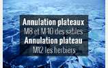 Annulation plateaux