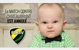 Annulation match contre CHATEAUBRIANT